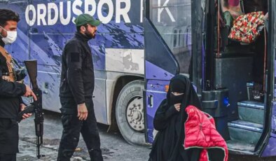 52 Orduspor FK takım otobüsü Suriye’de