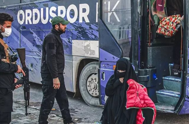 52 Orduspor FK takım otobüsü Suriye’de