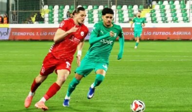 7 gollü kıyasıya maç Bodrum FK’nin