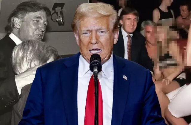 Trump’a ortaya saçılan bu fotoğraflar soruldu, bakın yanıtı ne oldu