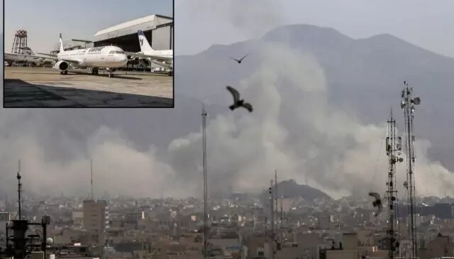 ABD ve İsrail saldırılarının sürdüğü Tahran’da uluslararası havalimanı uçuşlara kapatıldı