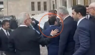 Adalet Bakanı Gürlek Meclis’ten AK Partili vekillerin çemberinde ayrıldı