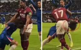 Adama Traore, rakibini poşet gibi fırlatıp attı