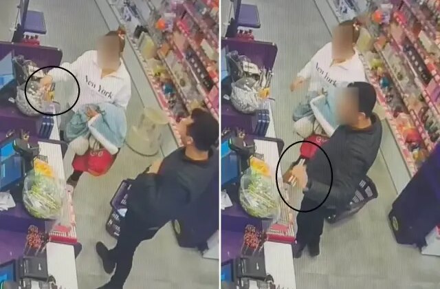 Aile boyu dadandılar! 1.2 milyonluk makyaj malzemesi çaldılar