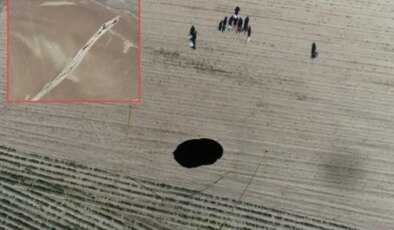 Aksaray’da korkutan obruk tehlikesi! 9’u büyük 86 obruk var