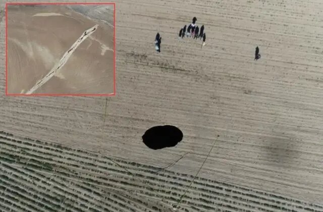 Aksaray’da korkutan obruk tehlikesi! 9’u büyük 86 obruk var