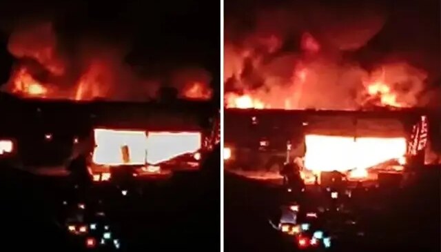 Alev alev yandı! Korkutan yangında hasar büyük