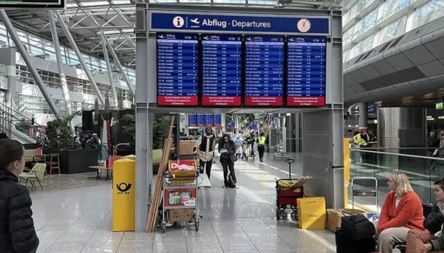 Almanya’da pilotların grevi ulaşımı kilitledi! 800 uçuş iptal edildi