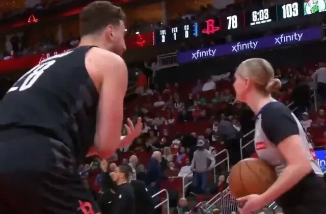 Alperen Şengün’e büyük şok! Kadın hakeme söylediğinin bedeli ağır oldu