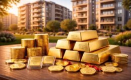 Altın uçtukça konut iştahı da kabardı