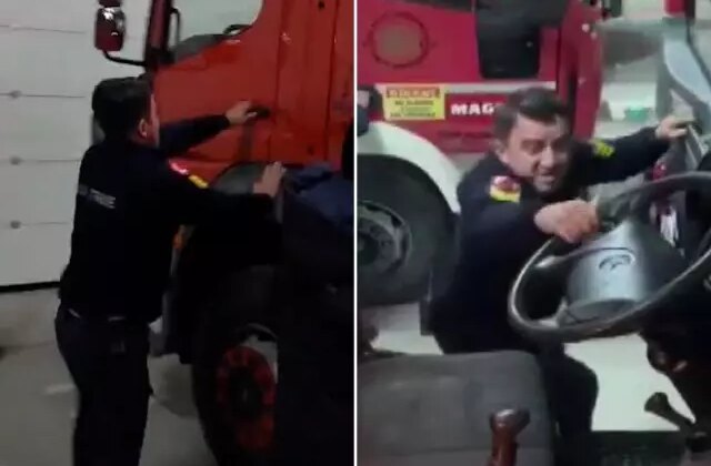 “Anam anam benim evim” diyerek koşan itfaiyeci hayatının şokunu yaşadı