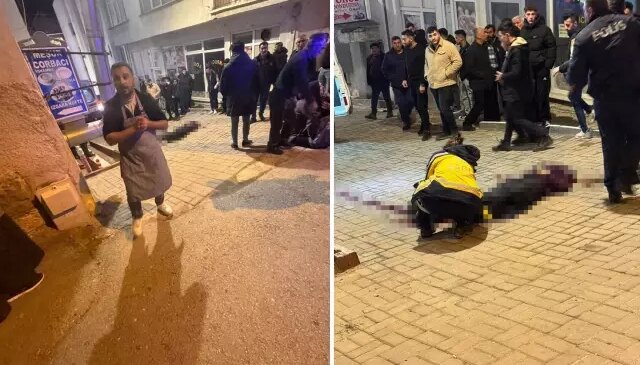 Eşini sokak ortasında öldürüp intihar etti