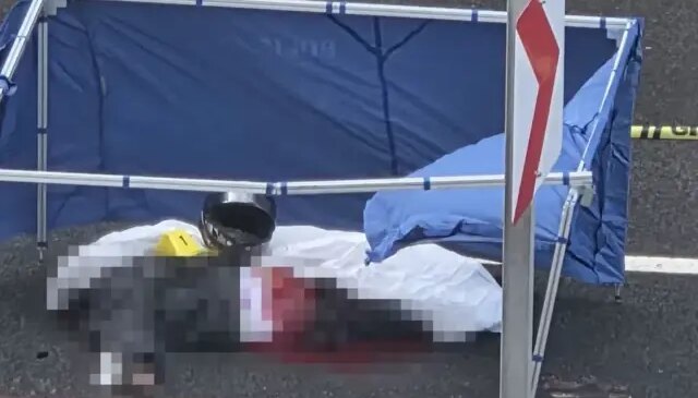 Ankara’da feci kaza: Bariyere çarpan motosikleti sürücünün üzerinden otobüs geçti