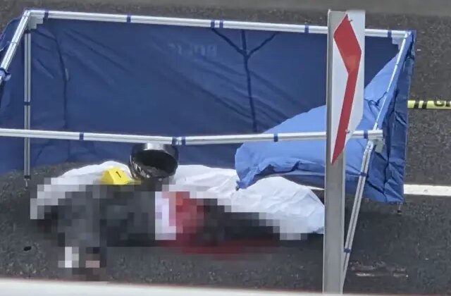 Ankara’da feci kaza: Bariyere çarpan motosikleti sürücünün üzerinden otobüs geçti