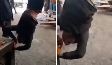 Ankara’da zihinsel engelli kişiyi vince bağlayan 4 şüpheli yakalandı