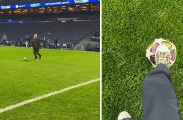 Arda Güler, ailesiyle birlikte Santiago Bernabeu’da futbol oynadı