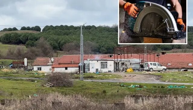 Çiftlik evinde dehşet: İşçisine elektrikli testere ile saldırdı