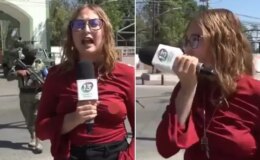 Asker “Geliyorlar” diyerek uyardı, gazeteci canını zor kurtardı