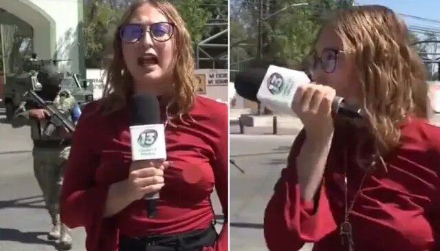 Asker “Geliyorlar” diyerek uyardı, gazeteci canını zor kurtardı