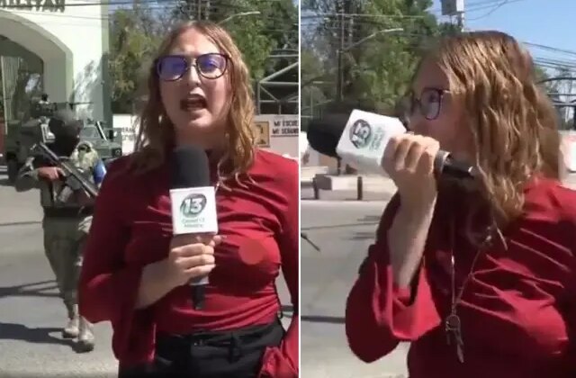 Asker “Geliyorlar” diyerek uyardı, gazeteci canını zor kurtardı