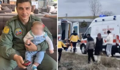 Ayağı takılıp düşen astsubay feci şekilde can verdi