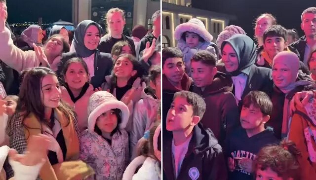 Bakan Göktaş’tan çocuklarla duygulandıran “Kabe’de Hacılar” paylaşımı