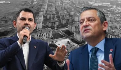 Bakan Kurum’dan CHP lideri Özel’e deprem konutu tepkisi: Onlar algı yaptı, biz şehir kurduk