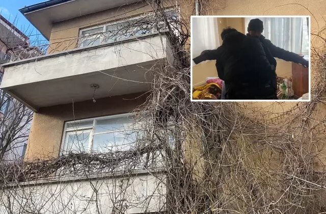 Cezaevinden çıktı, balkondan tırmanıp girdiği evde 2 gün yaşadı