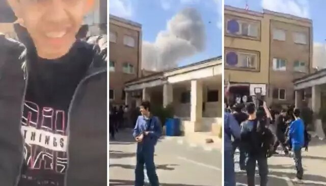 Başlarına geleceklerden habersiz ABD ve İsrail’in saldırılarını kutladılar