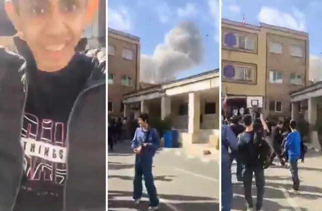 Başlarına geleceklerden habersiz ABD ve İsrail’in saldırılarını kutladılar