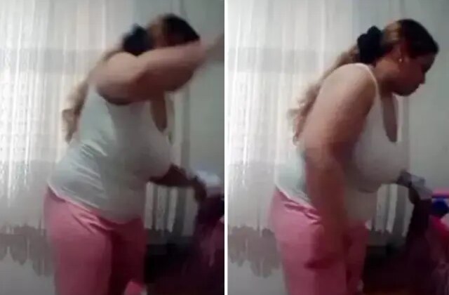 Bebeğine şiddetle suçlanan kadın hakim karşısında! Görüntüleri reddetti