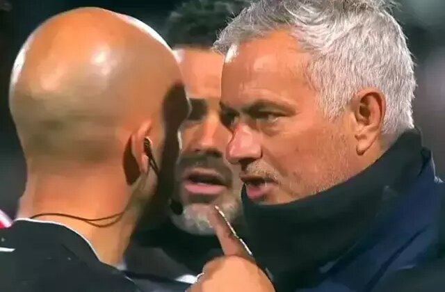 Benfica küme düşme hattındaki takımı yenemedi! Mourinho hakemin üzerine yürüdü
