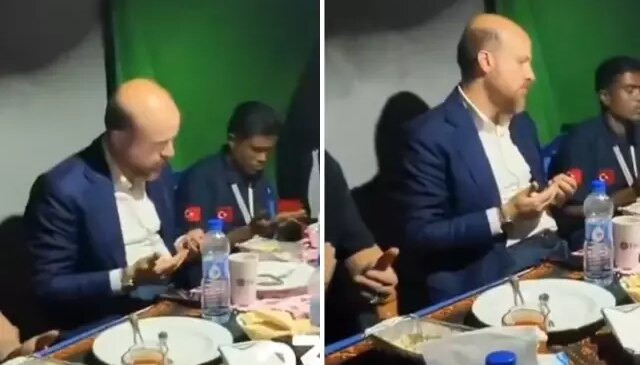 Bilal Erdoğan Arakanlı Müslümanlarla iftar açtı