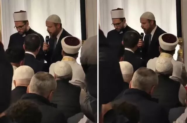 Bilal Erdoğan, Üsküp’te teravih namazını kıldırdı