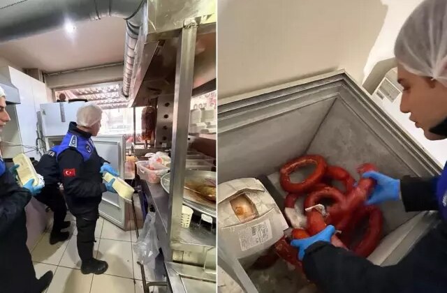 Ramazanda mide bulandıran görüntüler! Vatandaşa yedireceklerdi