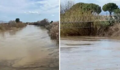 Bir kentimizi endişelendiren haber! Taşkın riski panik yarattı