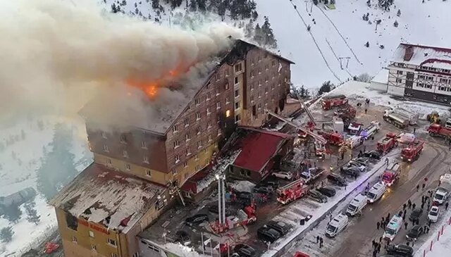 Bolu’daki Grand Kartal Otel yangını davası istinafa taşındı