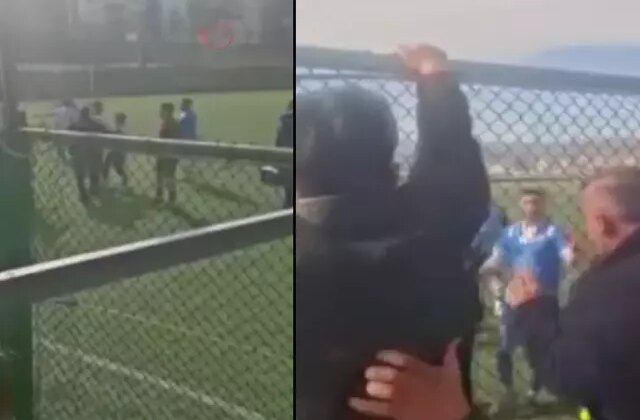 Böyle maç görülmedi! Son düdük çaldı saha içi savaş alanına döndü