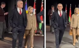 Brüksel’e giden Hacıosmanoğlu’nun yürüyüşü ve tavırları olay oldu