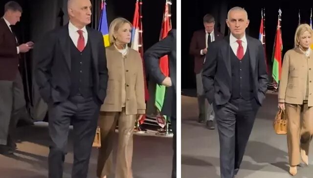 Brüksel’e giden Hacıosmanoğlu’nun yürüyüşü ve tavırları olay oldu