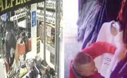 Bu kadarına da pes! Kışlık kombinini hırsızlıkla yaptı