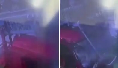 Vinç dehşet saçtı! Facia anları kameralarda