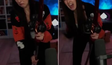 Canlı yayında dehşet! Tutmaya çalıştığı kılıç tendonlarını kesti