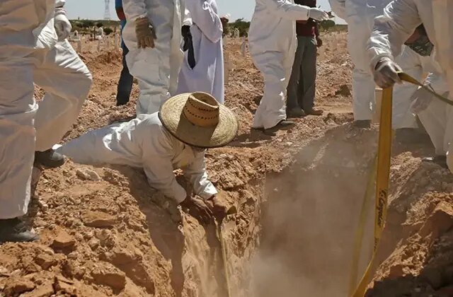 Çete üyesi sanılarak öldürülen madencilerin cesetleri gizli mezarda bulundu