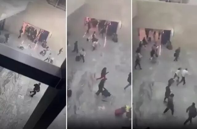 Çetenin gözü döndü! Havalimanını böyle bastılar