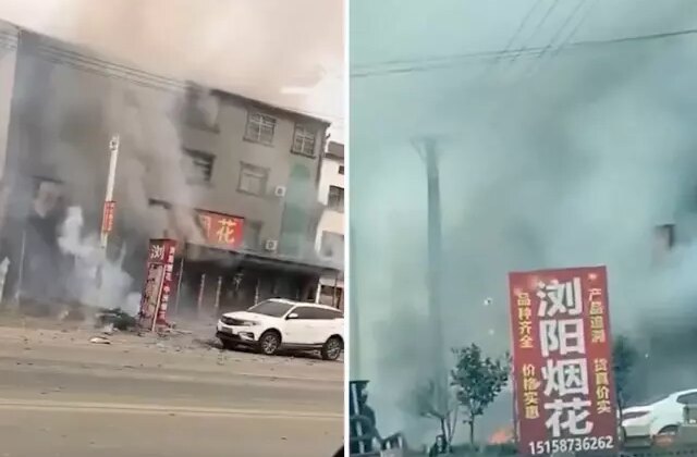 Çin’de havai fişek dükkanındaki patlamada 12 kişi hayatını kaybetti