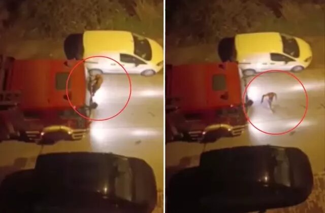 Cinnet getirip evini ateşe verdi, yarı çıplak halde itfaiye aracına engel oldu