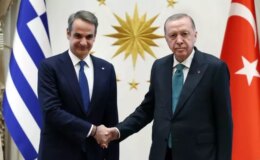 Cumhurbaşkanı Erdoğan, Yunanistan Başbakanı Miçotakis’i kabul etti