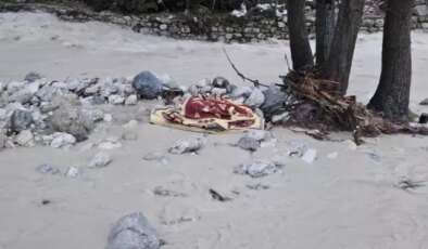 Denizli’de sele kapılan şahıs ölü bulundu