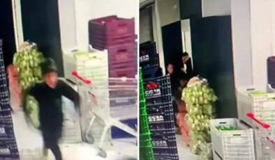 Depremle sarsılan kentimizde büyük panik! O anlar kameralarda